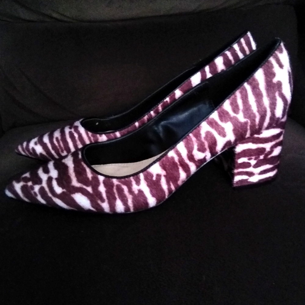 ๐ $25 Sale! Nine West Animal Print Jolanda Pump - Picture 3 of 8